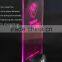 Led illuminated menu holder led acrylic display