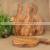 Classic Shape Guitar Modern Customized Small Kitchen Natural Wooden Cutting Board