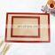 Reusable Food Logo Basic Clear Kitchen Full Size Extra Large Non Stick Personalized Custom Pastry Silicone Baking Mat