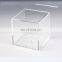 acrylic square display box custom clear acrylic baseball cube