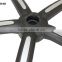 Rirong new design hot sale 5-star plastic round swivel chair base