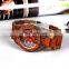 GOHUOS 19187 Private Label Wood Watches Handcrafted Wooden Quartz His And Her Watch