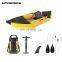 2022 Factory Wholesale Drop Stitch Kayak 2 person Inflatable Kayak 380cm for Sea Fishing