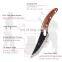 6 Inch Forged Pattern Viking Stainless Steel Professional Small Kitchen Fillet Knife Sheath Outdoor Butcher Cleaver Boning Knife
