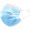Factory direct sale Disposable medical face mask three layers blue black nonwoven face mask