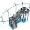 Adventure Rollglider Indoor Roller Coaster Zip Line  For Amusement Park
