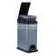 Hospital Powder Coating Rectangle Dustbins Storage Holder Stainless Steel  Industrial  Litter Trash Bin