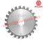 Conical scoring saw blades