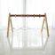 Wooden Baby Activity Gym Set Including Hanging Toys for Infant Development and Play Gym Baby