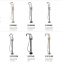 Space-saving     dual control design     pulse-type water flow Shower column set series
