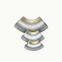 Sch40 Butt Weld ASME B16.9 Stainless Steel Grade Bend 90 Degree Elbow