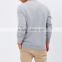 2016 Grey Pullover Sweatshirts for Men O neck Chest Pocket