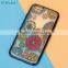 Custom UV Printing Electroplating Diamond Mobile Phone Case For iPhone 6/s