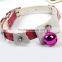Pet products Pet collar bells dog collar Ribbon cat collar
