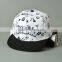 2016 Latest Letter SNEAKY Embroidery Flat Brim Snapback Boys Girls Sport Cap