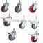 China professional elastic rubber caster wheel