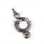 2015 Lastest Zinc Alloy Rhodium Plated Floating Lockets Wholesale