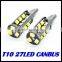 T10 CANBUS LED 27smd-2835 SMD 600LM WHITE LIGHTS ERRO FREE 194 168 W5W 2835 BULB LAMP high Lumen Canbus