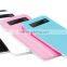 ultrathin touch screen portable stainless steel power bank with LED light XH-407