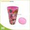 Food grade UV printing PP Cup for kids