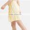 Yellow 65% Cotton 35% Linen Lady Short Trousers