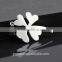Wholesale New Jewelry Classic Charm Silver Clover Stainless Steel Necklaces & Pendants Gift