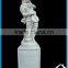 Sandstone artistic musician statues