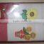 100% cotton waffle tea towels with embroidered