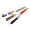 Beautiful 5 pcs Lapis Lazuli/Green Aventurine/Yellow Tiger Eye/Red Agate/Black Onyx Gold Jewelry Necklace Pendant