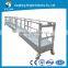 Aluminum 6m 630kg construction hoist suspended platform ZLP630 / lift gondola / cradle rental