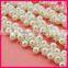 2015 Newest Fancy pearl and bead braided trim for wedding WTP-1207