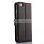 luxury leather credit card magnetic wallet case for iphone 6 6s plus 4.7