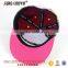 fashion custom flat brim snapback 6 panel cap and hat