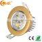 Golden led spot light