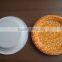 Biodegradable disposable paper pulp tableware