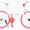 24 inch fixie bike / single speed bikes / bike fixed gear / aluminum alloy bicycle frame