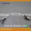 RG316 Cable Assembly with N Female Bulkhead Crimp to BNC Male Right Angle Clamp Connectors