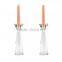 top grade k9 crystal gem candle holder for home goods