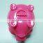China wholesale Colorful Plastic Lovely Piggy Money Bank Box for sale