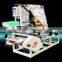 ultrasonic high speed courier bags making and folding machine
