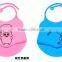 Waterproof Washable Customized Eco Friendly silicone baby bib