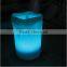 rechargable battery operated wedding party night club bar glowing light up led portable candle table lamp
