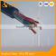 flexible control cables with thin soft copper wire conductor rubber insulation
