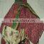 saree skirts tribal model printed