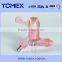 2016 popular lower price fast open transparent plastic faucets pvc tap