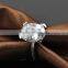 Hot Sale Popular Jewelry Natural Turquoise Diamond Engagement Ring