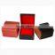 Custom Covered PU Leather Luxury Watch Case Box With Pillow