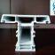 high quality extruded pvc profiles/upvc profile