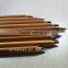 7" jumbo size triangular shape high quality 5.0mm lead natural wood coloured pencil