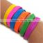 Hotsale promotional gift silicone bracelet /silicone wristbands /silicone bands